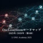 OneEcosystemロードマップ 2025年/2026年（第4回）3. ONE Academy 2025